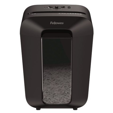 Niszczarka Fellowes LX70, 4407501 kolor czarny, 18 litrów, Niszczy jednorazowo do 11 kartek A4 (70g) na ścinki 4×40 mm (P-4/T-4)