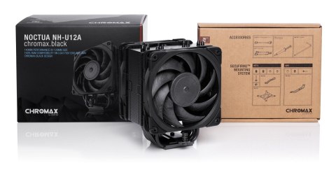 Noctua NH-U12A Procesor Chłodnica powietrza 12 cm Czarny 1 szt. Noctua NH-U12A Procesor Chłodnica powietrza 12 cm Czarny 1 szt.