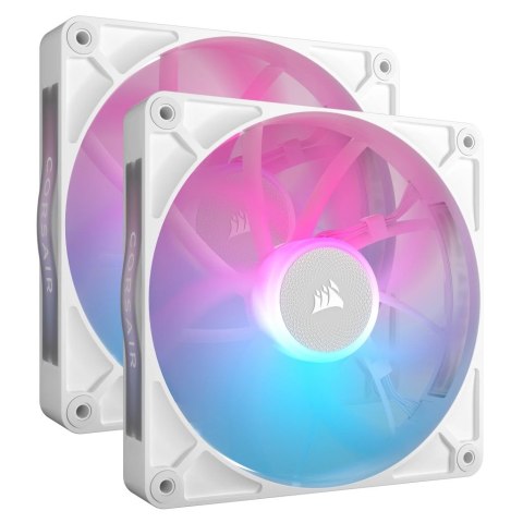 Corsair iCUE LINK RX140 RGB Obudowa komputera Wentylator 14 cm Biały 2 szt. Corsair iCUE LINK RX140 RGB Obudowa komputera Wentylator 14 cm Biały 2 szt.