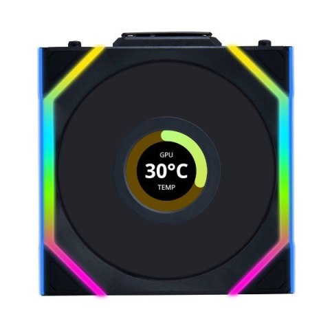 Lian Li UNI FAN SL Wireless LCD 120 Obudowa komputera Wentylator 12 cm Czarny 3 szt. Lian Li UNI FAN SL Wireless LCD 120 Obudowa komputera Wentylator 12 cm Czarny 3 szt.