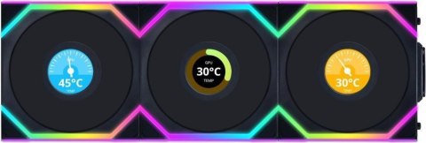 Lian Li UNI FAN SL Wireless LCD 120 Obudowa komputera Wentylator 12 cm Czarny 3 szt. Lian Li UNI FAN SL Wireless LCD 120 Obudowa komputera Wentylator 12 cm Czarny 3 szt.