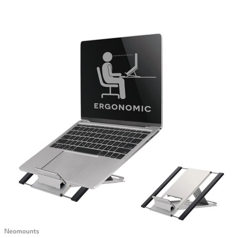 Neomounts NSLS100 stojak na laptop Półka wysięgnikowa na notebooka Srebrny 55,9 cm (22") Neomounts NSLS100 stojak na laptop Półka wysięgnikowa na notebooka Srebrny 55,9 cm (22")