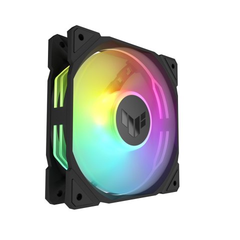 ASUS TUF GAMING TR120 ARGB 3IN1 Black Obudowa komputera Chłodnica powietrza 12 cm Czarny ASUS TUF GAMING TR120 ARGB 3IN1 Black Obudowa komputera Chłodnica powietrza 12 cm Czarny