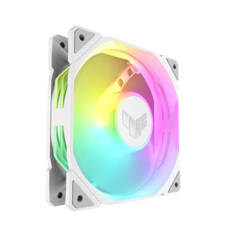 ASUS TUF GAMING TR120 ARGB REVERSE 3IN1 White Obudowa komputera Chłodnica powietrza 12 cm Biały ASUS TUF GAMING TR120 ARGB REVERSE 3IN1 White Obudowa komputera Chłodnica powietrza 12 cm Biały