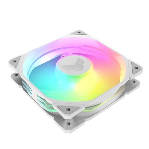 ASUS TUF GAMING TR120 ARGB REVERSE 3IN1 White Obudowa komputera Chłodnica powietrza 12 cm Biały ASUS TUF GAMING TR120 ARGB REVERSE 3IN1 White Obudowa komputera Chłodnica powietrza 12 cm Biały