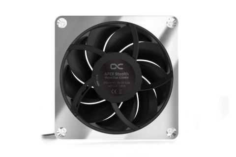 Alphacool Apex Stealth Metall Obudowa komputera Wentylator 12 cm Chrom 1 szt. Alphacool Apex Stealth Metall Obudowa komputera Wentylator 12 cm Chrom 1 szt.