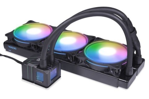 Alphacool Eisbaer Pro Aurora 360 Procesor Chłodnica cieczy all-in-one 12 cm Czarny, Biały 1 szt. Alphacool Eisbaer Pro Aurora 360 Procesor Chłodnica cieczy all-in-one 12 cm Czarny, Biały 1 szt.
