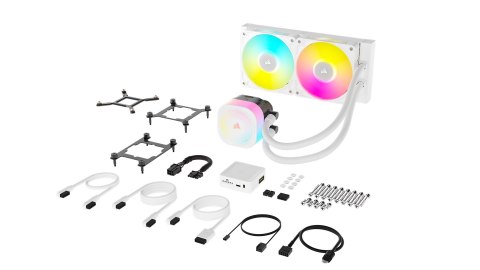Corsair iCUE LINK TITAN RX RGB Procesor Chłodnica cieczy all-in-one 12 cm Biały 1 szt. Corsair iCUE LINK TITAN RX RGB Procesor Chłodnica cieczy all-in-one 12 cm Biały 1 szt.