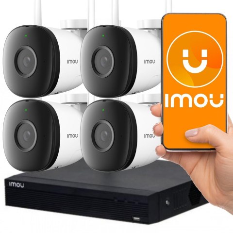 Zestaw monitoringu Imou KIT/NVR1104HS-W-S2/4-F22 Zestaw monitoringu Imou KIT/NVR1104HS-W-S2/4-F22