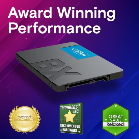 Crucial BX500 4 TB 2.5" SATA 3D NAND Crucial BX500 4 TB 2.5" SATA 3D NAND