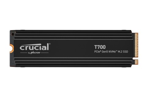 Dysk Crucial SSD T700 1 TB PCie 5.0 NVMe z radiatorem Dysk Crucial SSD T700 1 TB PCie 5.0 NVMe z radiatorem