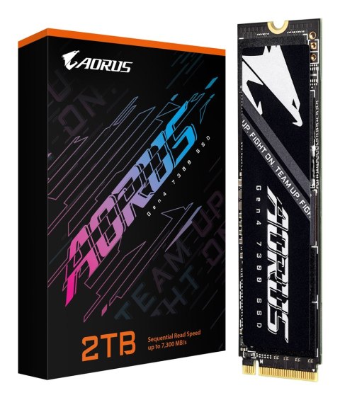 Dysk SSD Gigabyte AORUS 7300 2 TB M.2 NVMe Gen4 7300/6850 MB/s Dysk SSD Gigabyte AORUS 7300 2 TB M.2 NVMe Gen4 7300/6850 MB/s