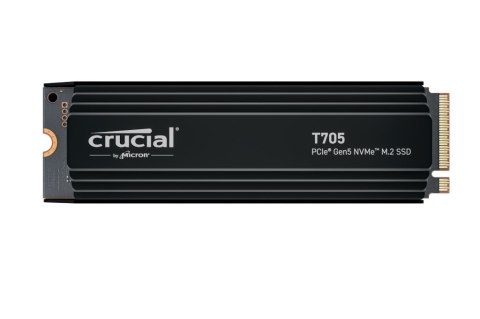 Dysk SSD M.2 4TB Crucial T705 NVMe PCIe 5.0 x 4 with Heatsink Dysk SSD M.2 4TB Crucial T705 NVMe PCIe 5.0 x 4 with Heatsink