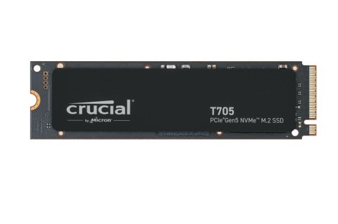 Dysk półprzewodnikowy M.2 o pojemności 2TB Crucial T705 NVMe PCIe 5.0 x4 Dysk półprzewodnikowy M.2 o pojemności 2TB Crucial T705 NVMe PCIe 5.0 x4