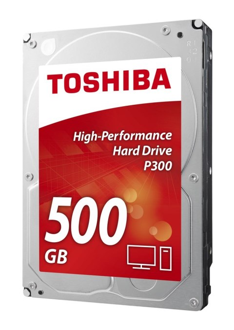 Toshiba P300 500GB dysk twardy 7200 RPM 64 MB 3.5" Serial ATA III