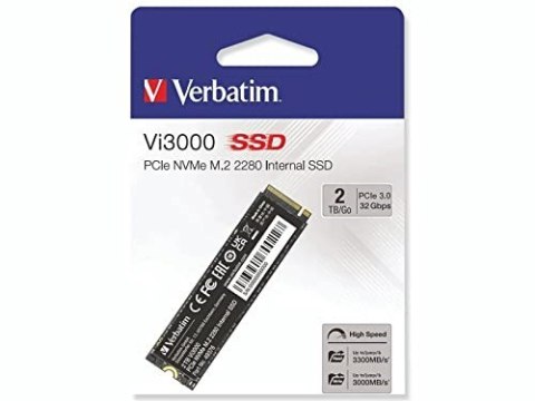 VI3000 PCIE NVME M.2 SSD 2TB/M.2 2280 PCIE NVME INTERNAL VI3000 PCIE NVME M.2 SSD 2TB/M.2 2280 PCIE NVME INTERNAL