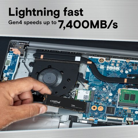 Crucial T500 2 TB M.2 PCI Express 4.0 NVMe 3D TLC NAND Crucial T500 2 TB M.2 PCI Express 4.0 NVMe 3D TLC NAND