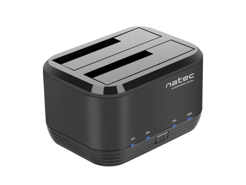 Stacja dokująca NATEC Kangaroo NSD-0955 (2.5", 3.5"; USB 3.0; czarny) Stacja dokująca NATEC Kangaroo NSD-0955 (2.5", 3.5"; USB 3.0; czarny)
