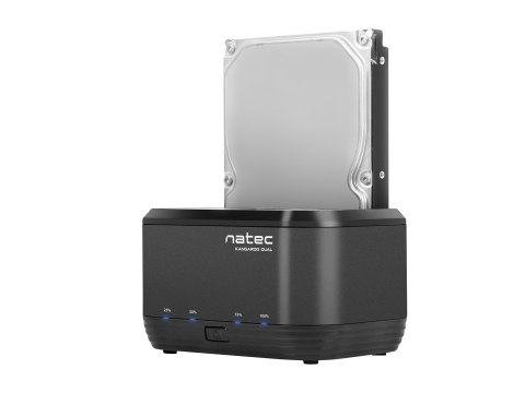 Stacja dokująca NATEC Kangaroo NSD-0955 (2.5", 3.5"; USB 3.0; czarny) Stacja dokująca NATEC Kangaroo NSD-0955 (2.5", 3.5"; USB 3.0; czarny)