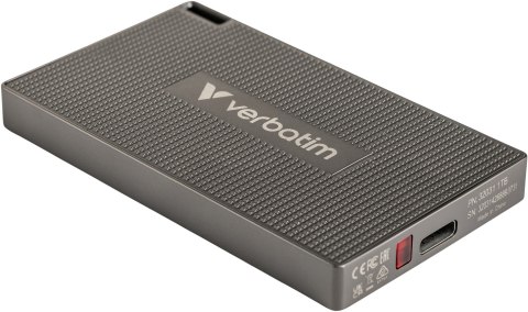 Verbatim 32030 Zewnętrzny dysk SSD 512 GB USB Type-C USB 3.2 Gen 2x2 Szary Verbatim 32030 Zewnętrzny dysk SSD 512 GB USB Type-C USB 3.2 Gen 2x2 Szary