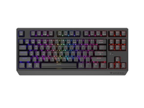 GENESIS Thor 230 TKL klawiatura Gaming USB + RF Wireless + Bluetooth QWERTY Czarny GENESIS Thor 230 TKL klawiatura Gaming USB + RF Wireless + Bluetooth QWERTY Czarny