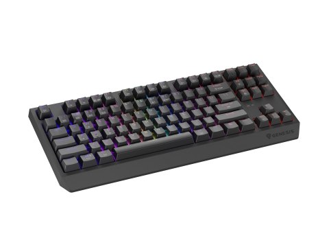 GENESIS Thor 230 TKL klawiatura Gaming USB + RF Wireless + Bluetooth QWERTY Czarny GENESIS Thor 230 TKL klawiatura Gaming USB + RF Wireless + Bluetooth QWERTY Czarny