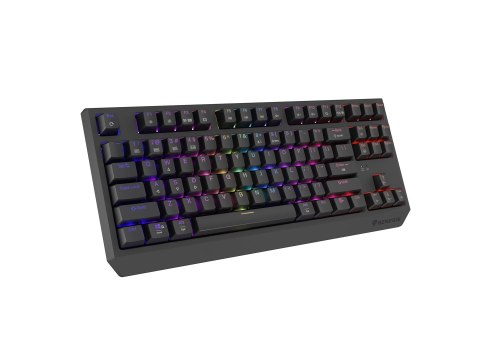 GENESIS Thor 230 TKL klawiatura Gaming USB + RF Wireless + Bluetooth QWERTY Czarny GENESIS Thor 230 TKL klawiatura Gaming USB + RF Wireless + Bluetooth QWERTY Czarny