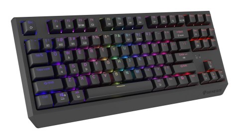 GENESIS Thor 230 TKL klawiatura Gaming USB + RF Wireless + Bluetooth QWERTY US English Czarny GENESIS Thor 230 TKL klawiatura Gaming USB + RF Wireless + Bluetooth QWERTY US English Czarny