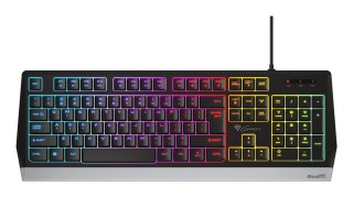 Klawiatura Gaming GENESIS RHOD 300 RGB Czarna USB
