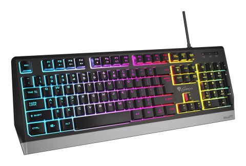 Klawiatura Gaming GENESIS RHOD 300 RGB Czarna USB Klawiatura Gaming GENESIS RHOD 300 RGB Czarna USB