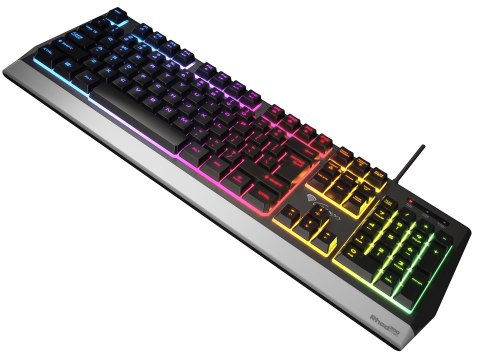 Klawiatura Gaming GENESIS RHOD 300 RGB Czarna USB Klawiatura Gaming GENESIS RHOD 300 RGB Czarna USB