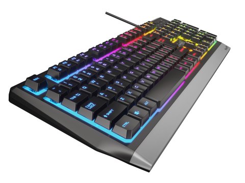 Klawiatura Gaming GENESIS RHOD 300 RGB Czarna USB Klawiatura Gaming GENESIS RHOD 300 RGB Czarna USB
