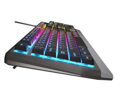 Klawiatura Gaming GENESIS RHOD 300 RGB Czarna USB Klawiatura Gaming GENESIS RHOD 300 RGB Czarna USB