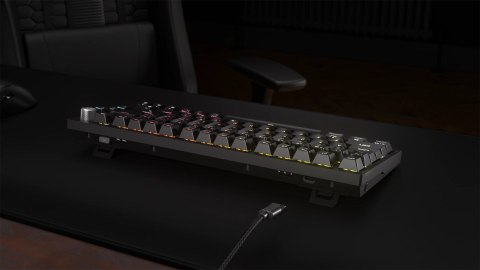 Bezprzewodowa klawiatura do gier TKL Corsair K65 Plus, TKL (75%), Corsair MLX Fusion -, ISO (DE) Bezprzewodowa klawiatura do gier TKL Corsair K65 Plus, TKL (75%), Corsair MLX Fusion -, ISO (DE)