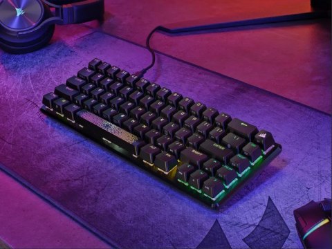 Corsair K65 PRO MINI klawiatura Gaming USB QWERTZ Niemiecki Czarny Corsair K65 PRO MINI klawiatura Gaming USB QWERTZ Niemiecki Czarny