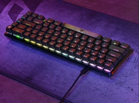 Corsair K65 PRO MINI klawiatura Gaming USB QWERTZ Niemiecki Czarny Corsair K65 PRO MINI klawiatura Gaming USB QWERTZ Niemiecki Czarny