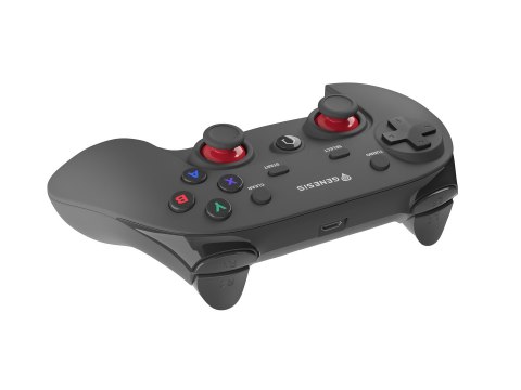 Gamepad bezprzewodowy NATEC Genesis PV65 NJG-0739 (PC. PS3; kolor czarny) Gamepad bezprzewodowy NATEC Genesis PV65 NJG-0739 (PC. PS3; kolor czarny)
