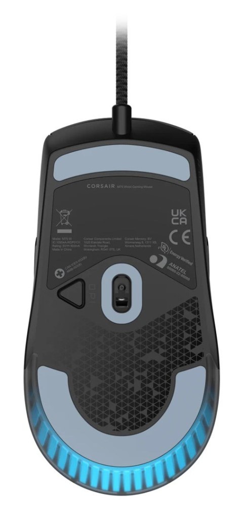 Corsair M75 Lightweight RGB myszka Gaming USB Typu-A Optyczny 26000 DPI Corsair M75 Lightweight RGB myszka Gaming USB Typu-A Optyczny 26000 DPI