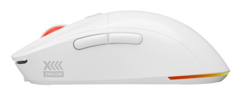 GENESIS Zircon XIII myszka Gaming Oburęczny RF Wireless + USB Type-C Optyczny 26000 DPI