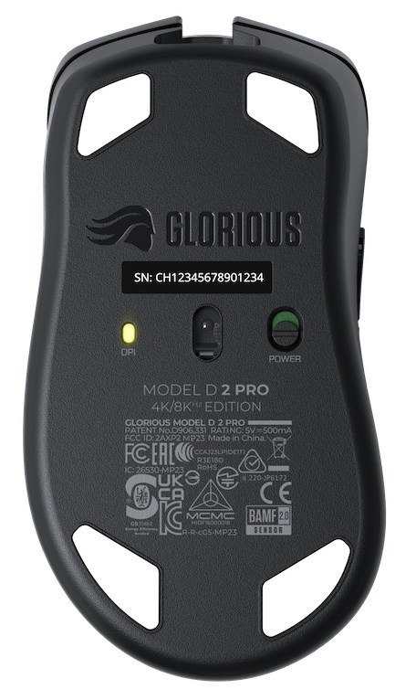 Glorious PC Gaming Race D 2 PRO myszka Po prawej stronie RF Wireless Optyczny 26000 DPI Glorious PC Gaming Race D 2 PRO myszka Po prawej stronie RF Wireless Optyczny 26000 DPI