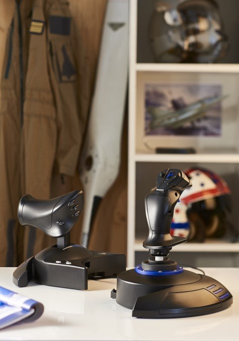Joystick THRUSTMASTER T-FLIGHT Hotas 4 Official 4160664 (PC, PS4; kolor czarny) Joystick THRUSTMASTER T-FLIGHT Hotas 4 Official 4160664 (PC, PS4; kolor czarny)