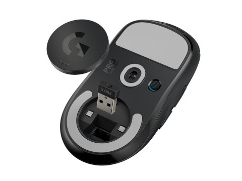Logitech G Pro X Superlight myszka Gaming Po prawej stronie RF Wireless 25600 DPI Logitech G Pro X Superlight myszka Gaming Po prawej stronie RF Wireless 25600 DPI