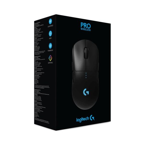 Logitech G Pro Wireless myszka Oburęczny RF Wireless Optyczny 25600 DPI Logitech G Pro Wireless myszka Oburęczny RF Wireless Optyczny 25600 DPI