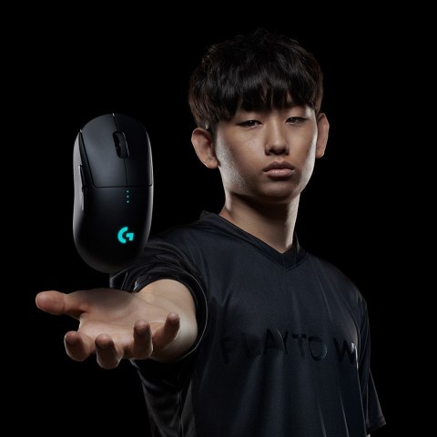 Logitech G Pro Wireless myszka Oburęczny RF Wireless Optyczny 25600 DPI Logitech G Pro Wireless myszka Oburęczny RF Wireless Optyczny 25600 DPI