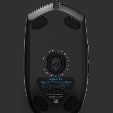 Logitech Mysz G203 Lightsync Logitech Mysz G203 Lightsync