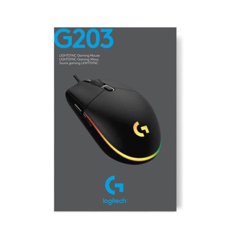 Logitech Mysz G203 Lightsync Logitech Mysz G203 Lightsync