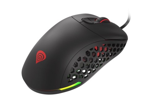 Mysz dla graczy Genesis Xenon 800 lekka 16000 DPI PMW3389 RGB Czarna gamingowa Mysz dla graczy Genesis Xenon 800 lekka 16000 DPI PMW3389 RGB Czarna gamingowa