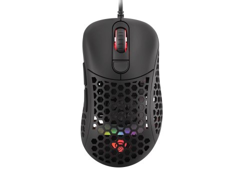 Mysz dla graczy Genesis Xenon 800 lekka 16000 DPI PMW3389 RGB Czarna gamingowa Mysz dla graczy Genesis Xenon 800 lekka 16000 DPI PMW3389 RGB Czarna gamingowa