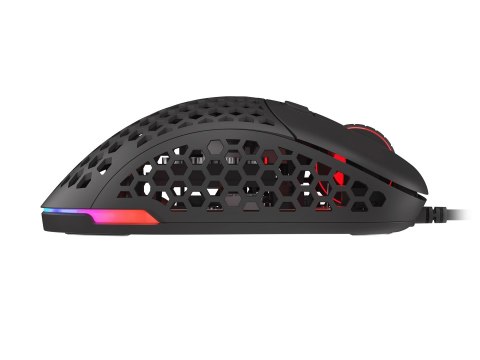 Mysz dla graczy Genesis Xenon 800 lekka 16000 DPI PMW3389 RGB Czarna gamingowa Mysz dla graczy Genesis Xenon 800 lekka 16000 DPI PMW3389 RGB Czarna gamingowa