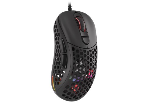 Mysz dla graczy Genesis Xenon 800 lekka 16000 DPI PMW3389 RGB Czarna gamingowa Mysz dla graczy Genesis Xenon 800 lekka 16000 DPI PMW3389 RGB Czarna gamingowa